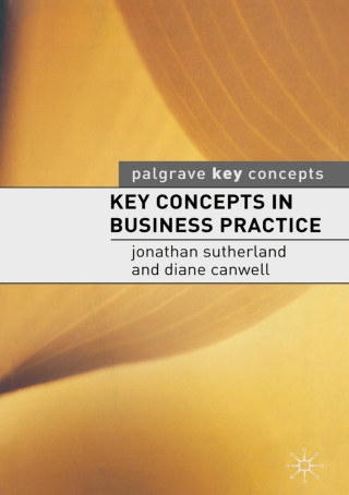 Cover image: Key Concepts in Business Practice 1st edition 9781403915313