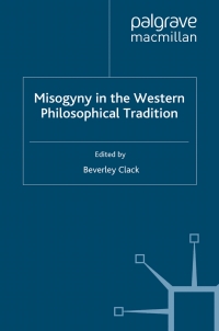 Imagen de portada: Misogyny in the Western Philosophical Tradition 9780333634240