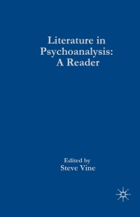 Cover image: Literature in Psychoanalysis 1st edition 9780333791745