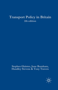 Imagen de portada: Transport Policy in Britain 2nd edition 9780333948811