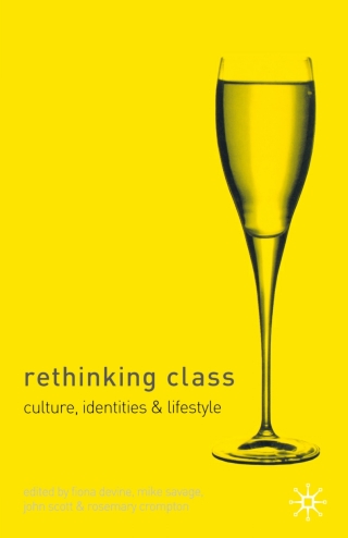 表紙画像: Rethinking Class 1st edition 9780333968956