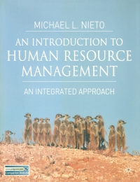 Titelbild: An Introduction to Human Resource Management 1st edition 9780333986653