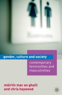 Imagen de portada: Gender, Culture and Society 1st edition 9780333987841