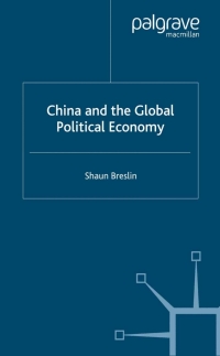 Omslagafbeelding: China and the Global Political Economy 9781403986474