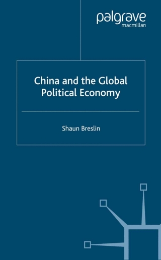 Imagen de portada: China and the Global Political Economy 9781403986474
