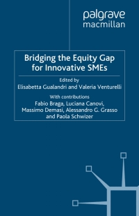 Imagen de portada: Bridging the Equity Gap for Innovative SMEs 9780230205055