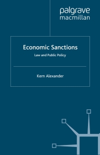 Titelbild: Economic Sanctions 9780230525559