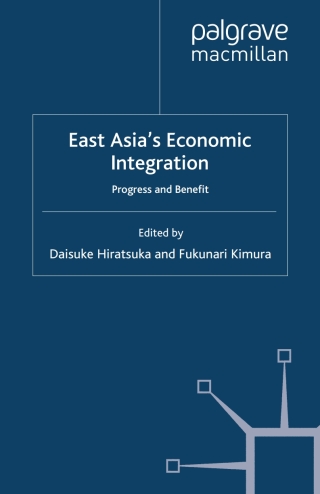 Imagen de portada: East Asia's Economic Integration 9780230553620