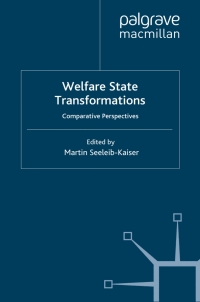 Cover image: Welfare State Transformations 9780230205789