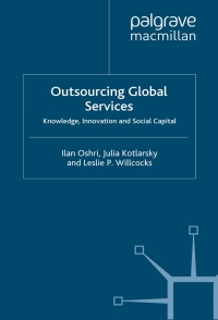 Cover image: Outsourcing Global Services 9780230206670