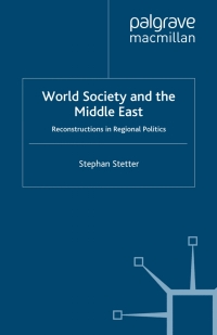 Cover image: World Society and the Middle East 9781403995773