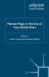 Imagen de portada: Mental Maps in the Era of Two World Wars 9780230007161