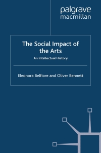 صورة الغلاف: The Social Impact of the Arts 9781349364282