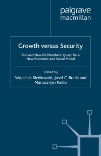 Imagen de portada: Growth versus Security 9780230200531