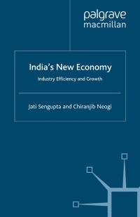 Imagen de portada: India's New Economy 9780230201705