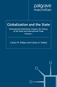 Cover image: Globalization and the State: Volume I 9780230205291