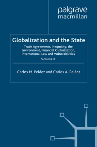 Omslagafbeelding: Globalization and the State: Volume II 9780230205314