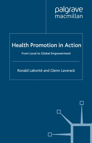 Cover image: Health Promotion in Action 9781349283187