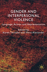 صورة الغلاف: Gender and Interpersonal Violence 9780230574014