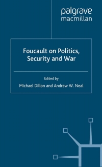 Titelbild: Foucault on Politics, Security and War 9781403999047