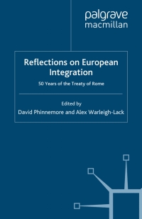 Titelbild: Reflections on European Integration 9780230202535