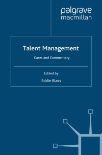 Cover image: Talent Management 9780230224193