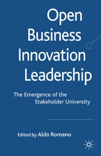 Cover image: Open Business Innovation Leadership 9780230577473
