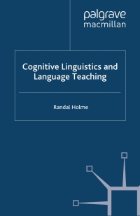 Cover image: Cognitive Linguistics and Language Teaching 9780230537392
