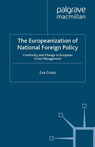 Cover image: The Europeanization of National Foreign Policy 9780230217164