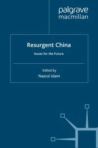 صورة الغلاف: Resurgent China 9780230538078