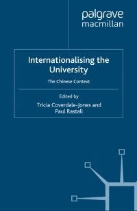 Cover image: Internationalising the University 9780230203518