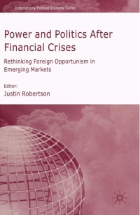 Cover image: Power and Politics After Financial Crises 9780230516977