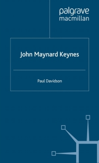 Imagen de portada: John Maynard Keynes 9781403996237