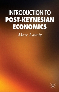 Cover image: Introduction to Post-Keynesian Economics 9780230229211
