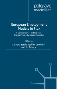 Imagen de portada: European Employment Models in Flux 9780230223554