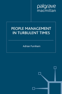 Titelbild: People Management in Turbulent Times 9780230229549