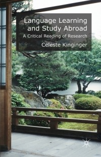 Cover image: Language Learning and Study Abroad 9781349361663