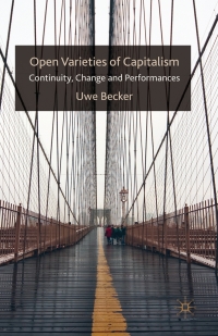 Titelbild: Open Varieties of Capitalism 9780230201644
