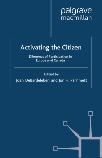 Cover image: Activating the Citizen 9780230575943