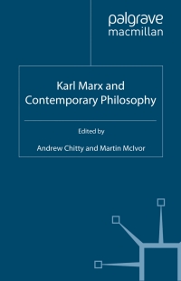 Cover image: Karl Marx and Contemporary Philosophy 9780230222373