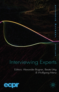 Omslagafbeelding: Interviewing Experts 9780230220195