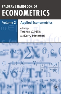 Imagen de portada: Palgrave Handbook of Econometrics 9781403917997