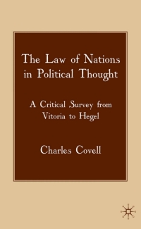 表紙画像: The Law of Nations in Political Thought 9781403938237
