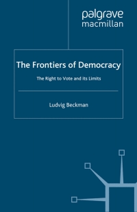 Cover image: The Frontiers of Democracy 9780230219632