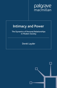 Cover image: Intimacy and Power 9780230579569