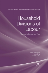 صورة الغلاف: Household Divisions of Labour 9780230201583