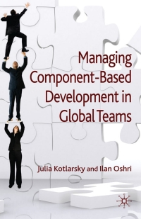 Imagen de portada: Managing Component-Based Development in Global Teams 9780230222441