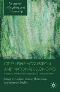 صورة الغلاف: Citizenship Acquisition and National Belonging 9780230203198