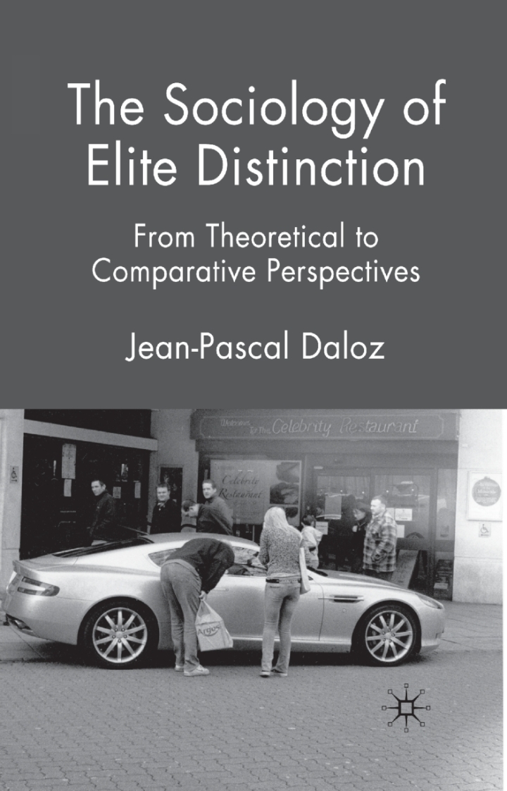Cover image: The Sociology of Elite Distinction
