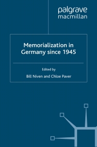 Omslagafbeelding: Memorialization in Germany since 1945 9780230207035